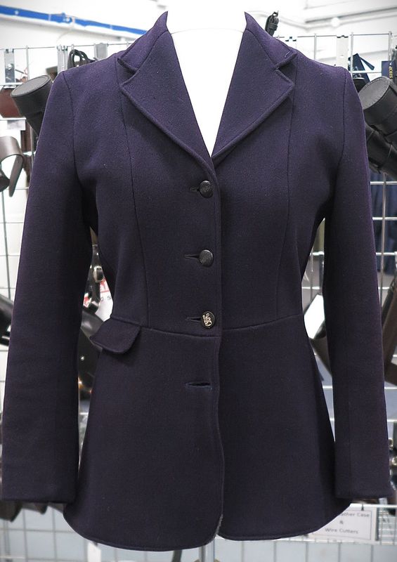 Ladies 36 Ladies 36", Navy Hunt Coat