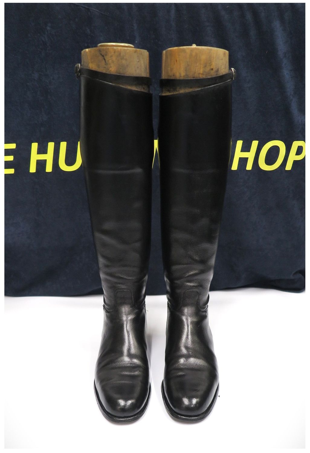 Size 7.5, Black Leather Boots Size 7.5, Black Leather Boots