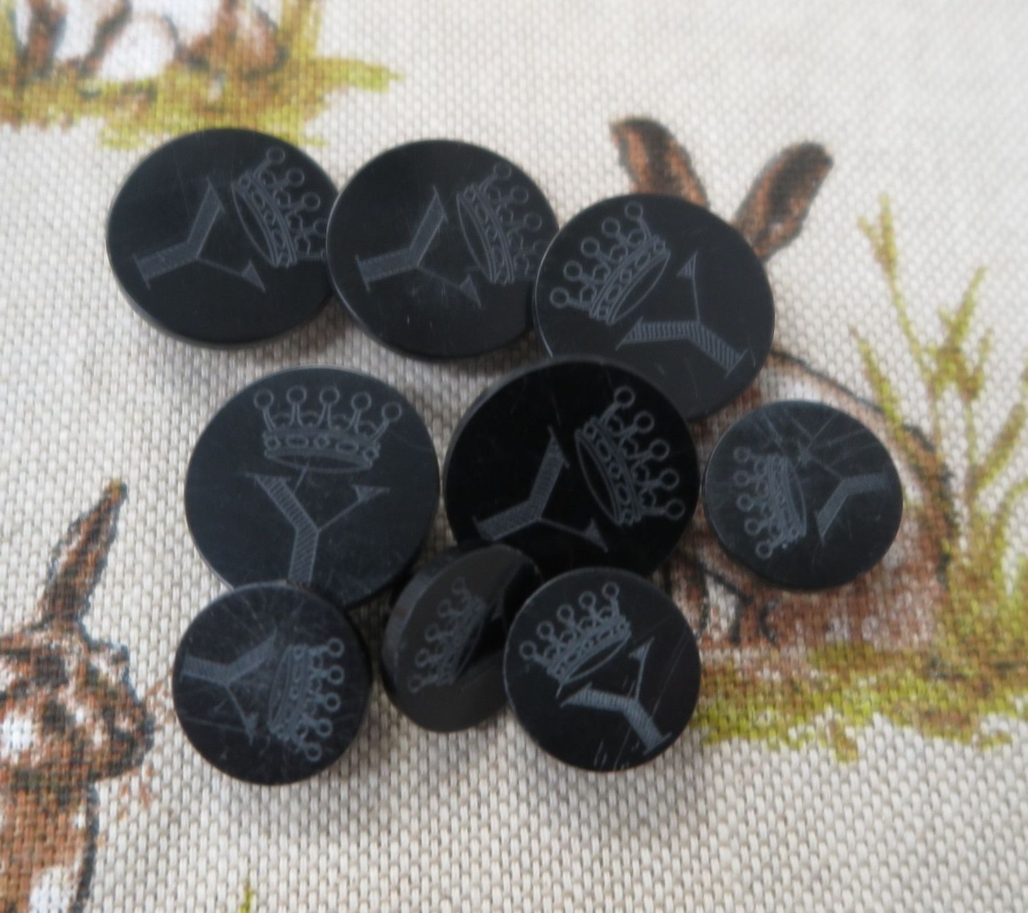 Brocklesby Hunt Buttons (9)