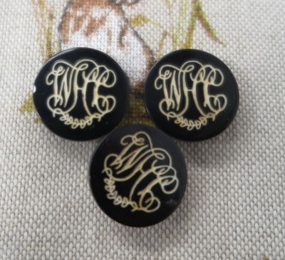 Warwickshire Hunt Club Buttons (3)