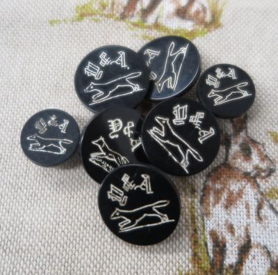 York & Ainsty Hunt Buttons (6)