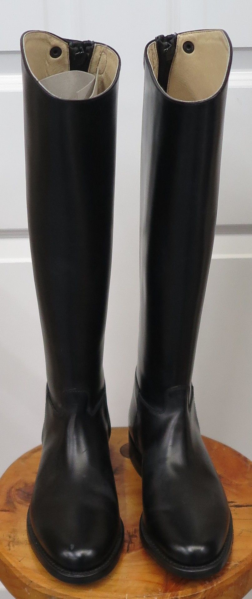 Size 6, Regent Black Leather Boots
