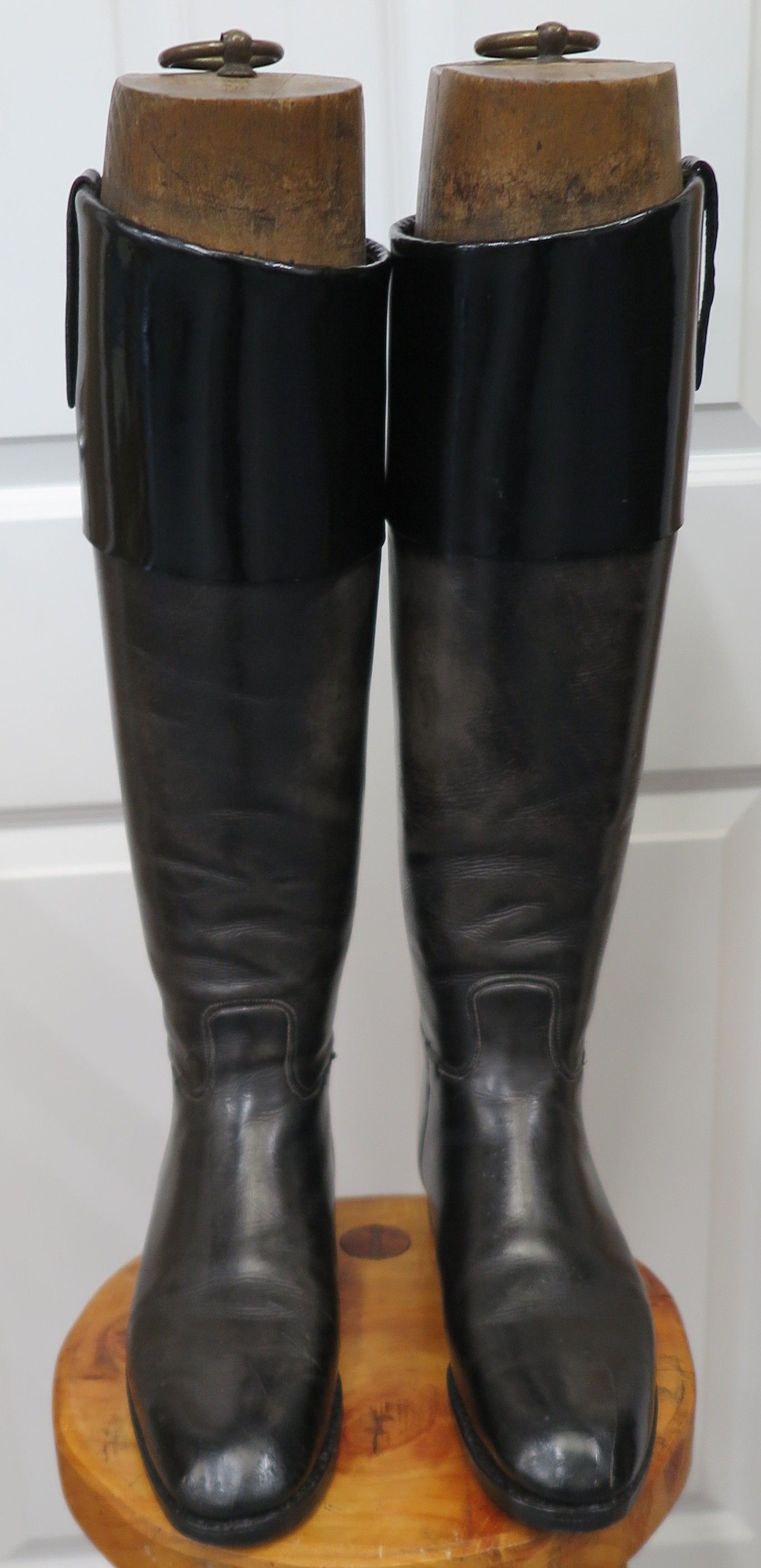 Size 11, Black Leather Boots