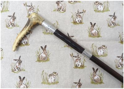 Gents Swaine, Leather Hunting Whip c.1976