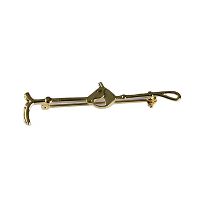Horse Head Gold Stock Pins (Boxed) Horse Head Gold Stock Pins (Boxed)