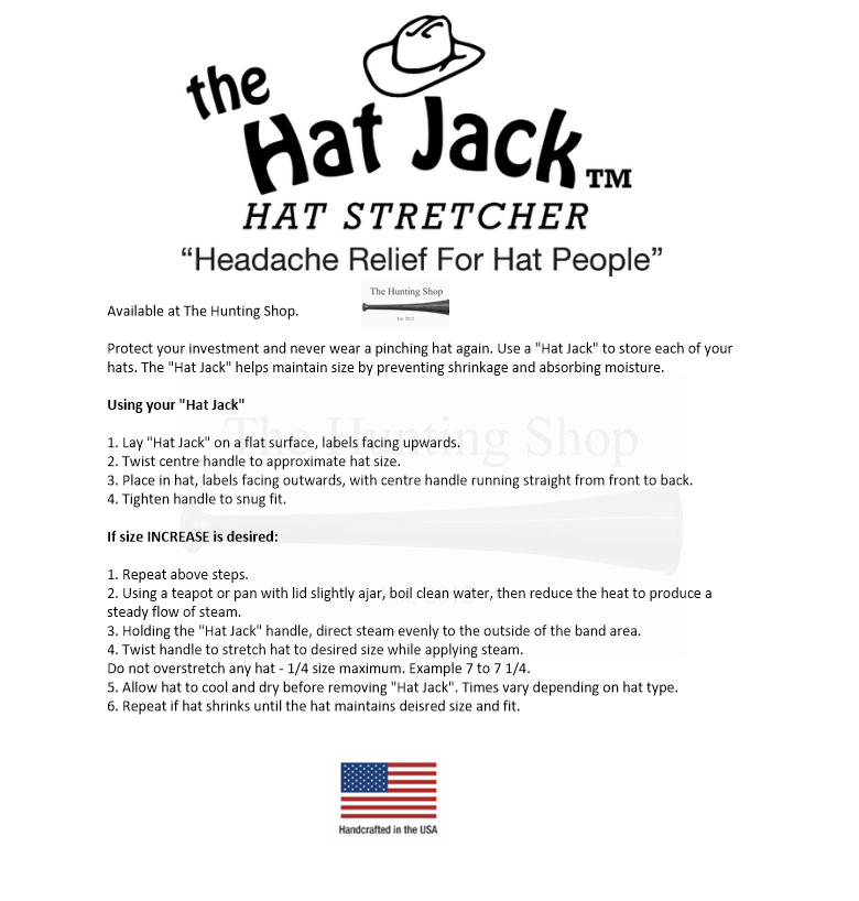 Hat Jacks/Stretchers - Up to 56cm (Small)
