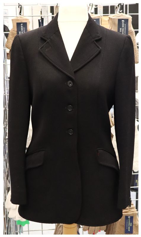 Ladies 36 Ladies 36", Black Hunt Coat