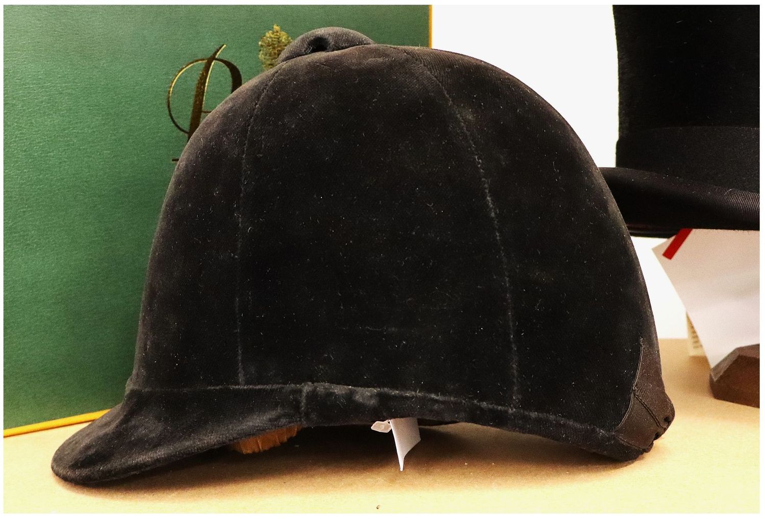 57cm Patey, Black Hunt Cap