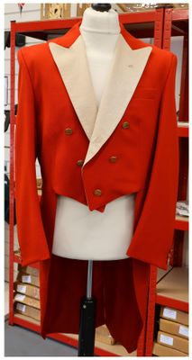 Gents 44 Gents 44" Alexander James, Red Evening Tail Coat