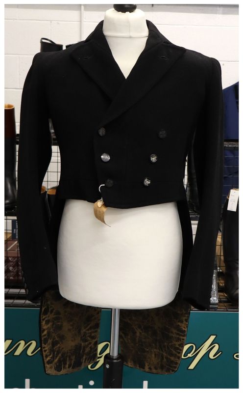 Gents 38 Gents 38", Black Hunting Tail Coat