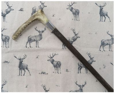 Gents Antique Callow Hunting Whip - Pre 1925