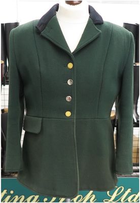 Ladies 42 Ladies 42" Drakes, Green Hunt Coat
