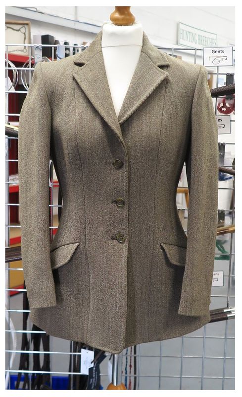 Ladies 34 Ladies 34" Matlock & Brown, Tweed Hacking Jacket
