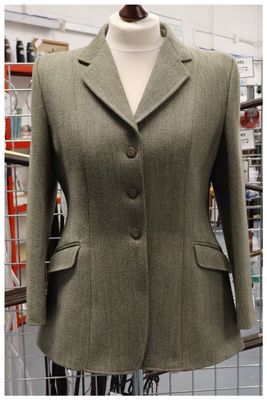 Ladies 42 Ladies 42" Caldene, Keepers Tweed Hacking Jacket