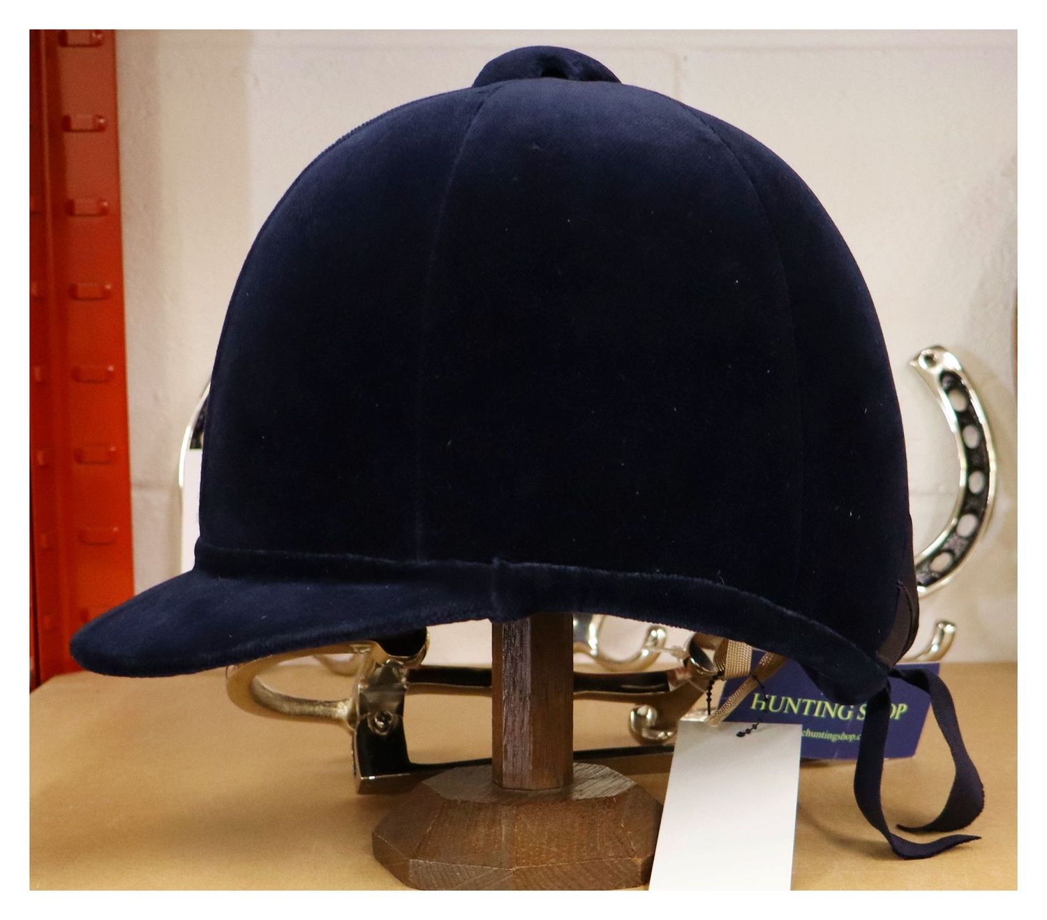 55 cm Patey, Navy Hunt Cap
