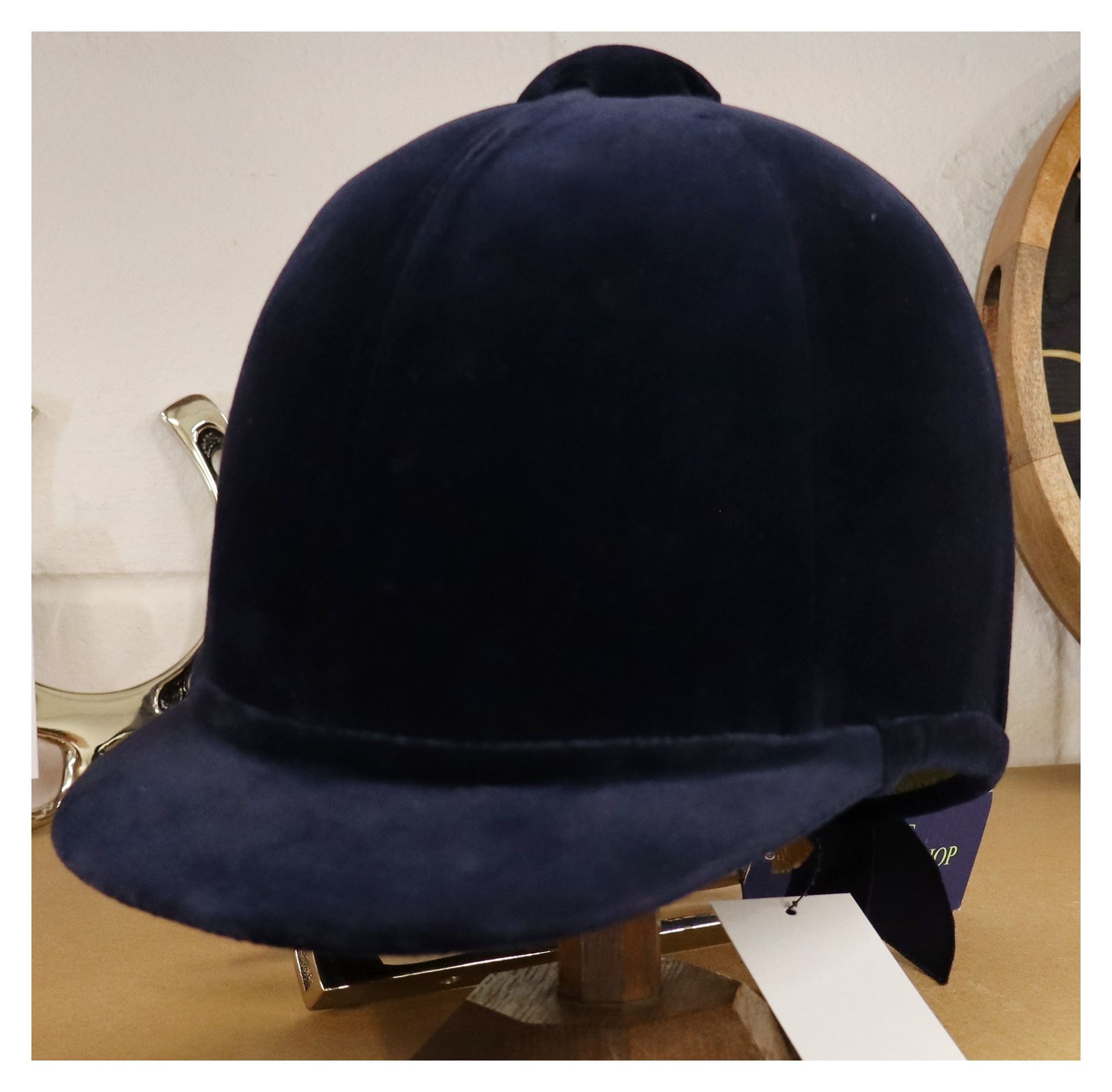 55 cm Patey, Navy Hunt Cap