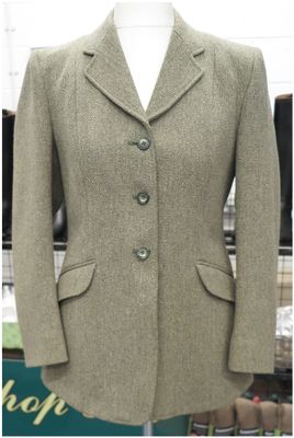 Ladies 38 Ladies 38" , Derby Tweed Hacking Jacket