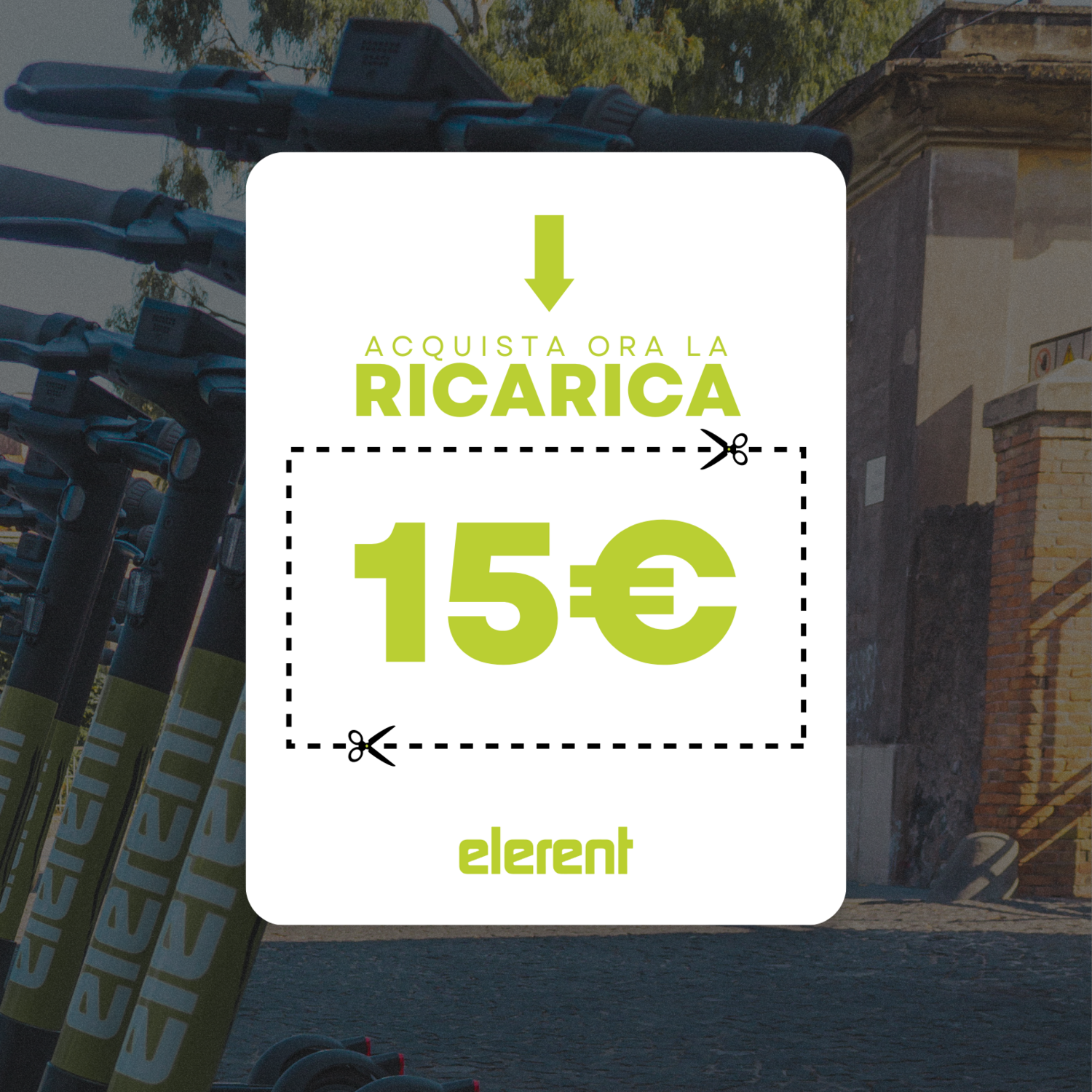 RICARICA ELERENT € 15,00
