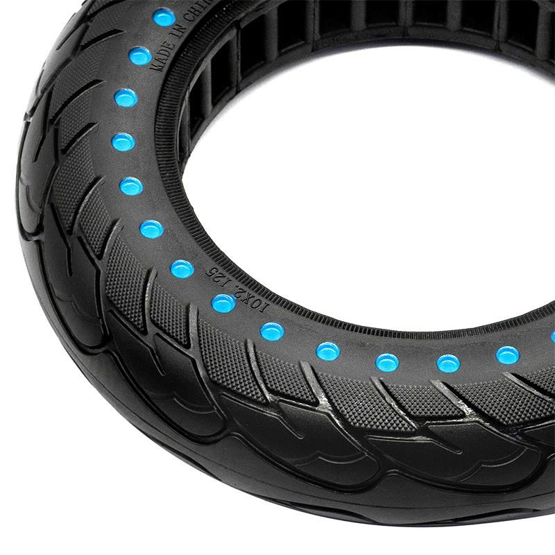 Ruota piena ultraleggera 10x2,125-6,1/B34 - Punti blu [Nedong]