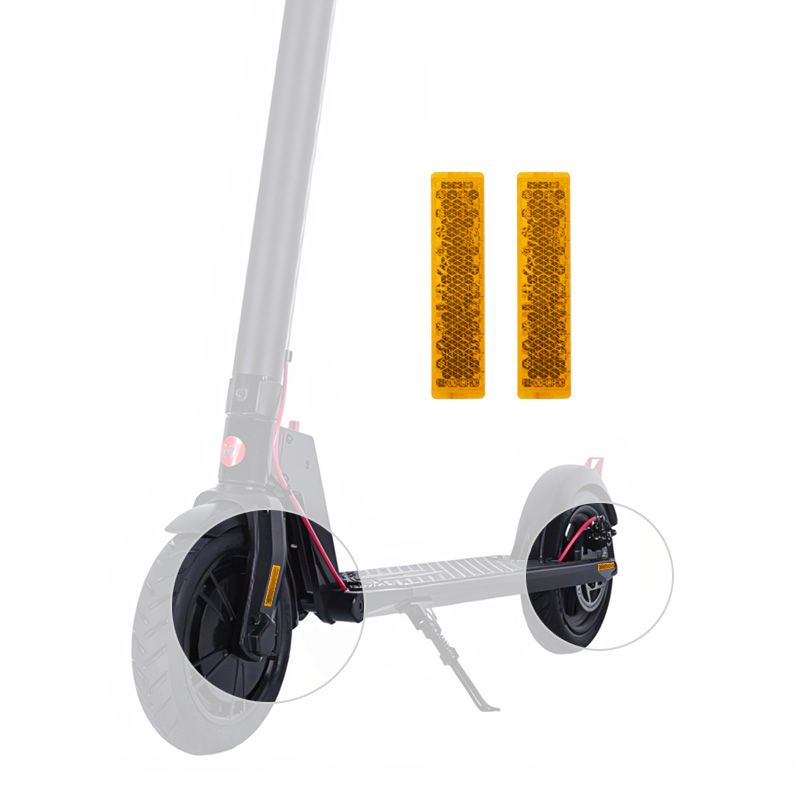 Riflettore giallo rivestimento laterale originale Wispeed T850