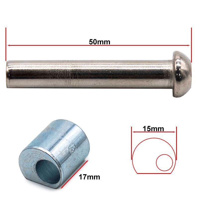 Perno 8/M6X50mm per asta Xiaomi Prima Versione 1S, Essential, Pro2