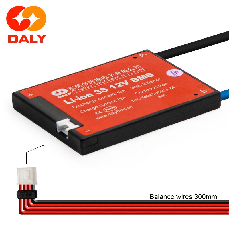 BMS 3s 12V 30A [DALY]