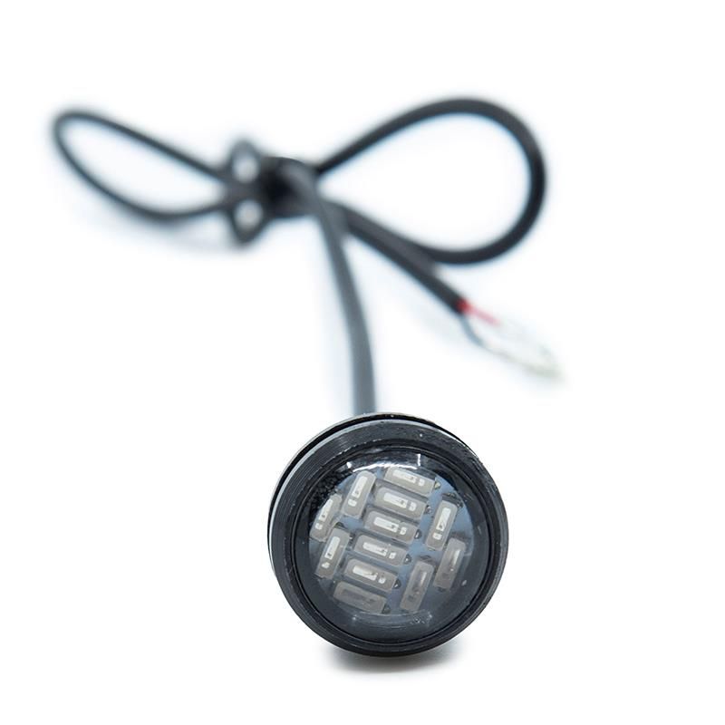 Led occhio d'aquila 12V GIALLO - 1 unità