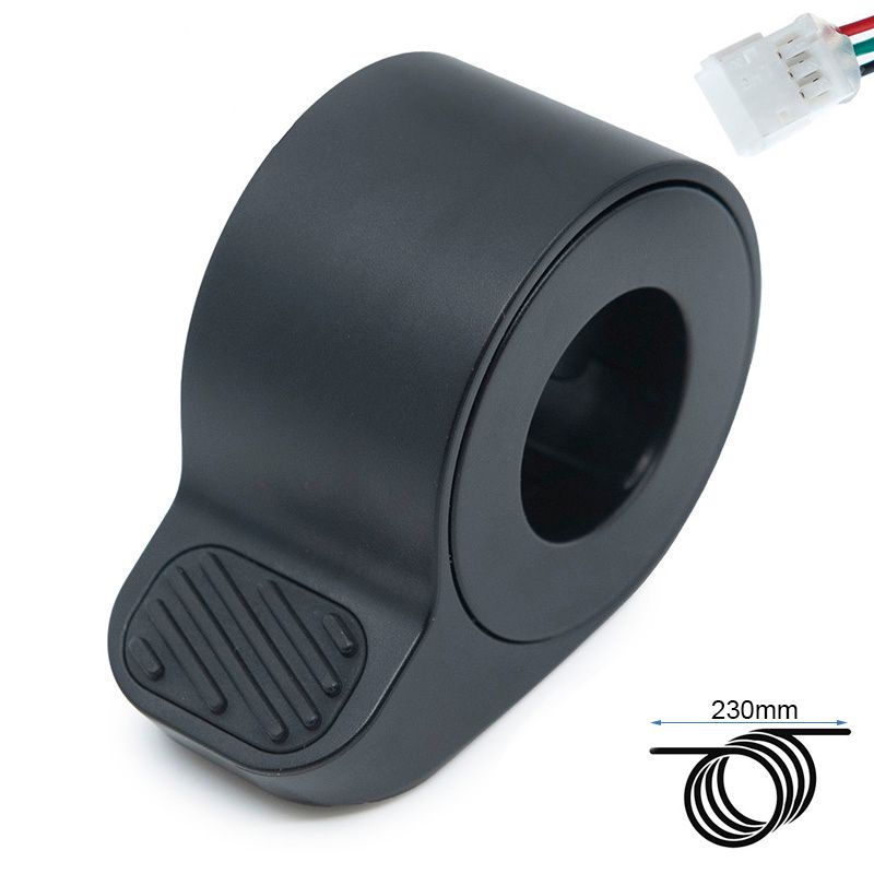 Acceleratore nero 23cm Ninebot Max G65 [Ninebot] - Connettore JST ZH