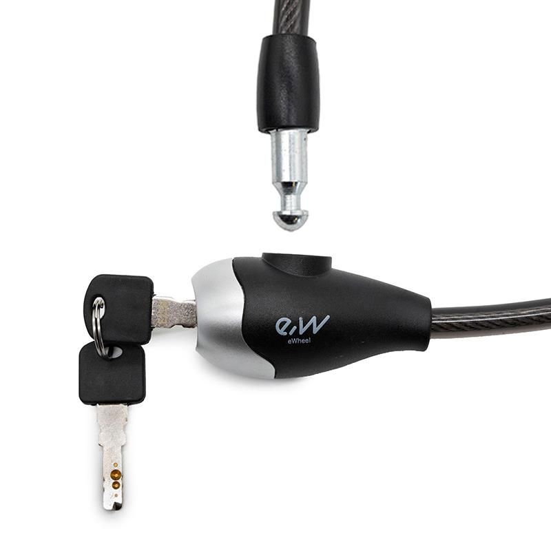 Lucchetto a chiave EWLK016 nero