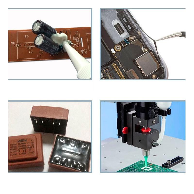 Silicone termico 458 bianco 100ml