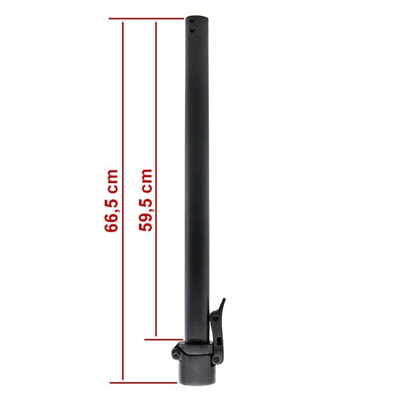 Asta con chiusura frontale 66,5 cm per Max G30