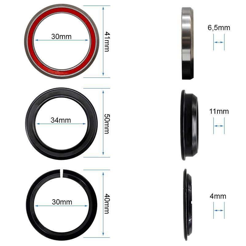 Kit sterzo Kukirin G2 Master/Smartgyro Ryder Originale