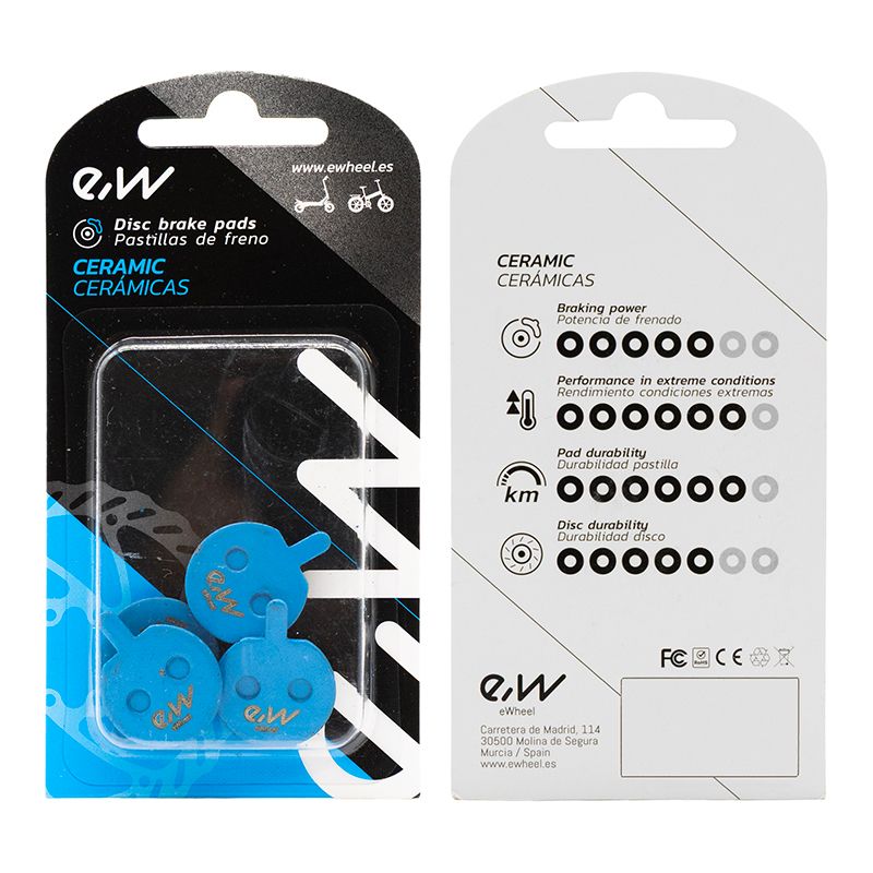 CT004-R pastiglia resina [Ewheel] - 2 set