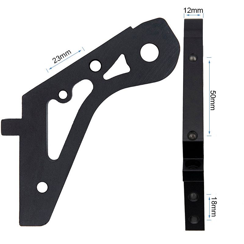 Pezzo di collegamento forcella posteriore sinistro KuKirin G2 Max