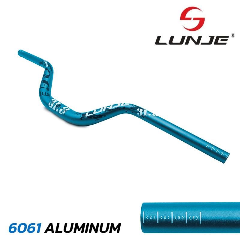 Manubrio da 720mm con elevazione 90mm nero