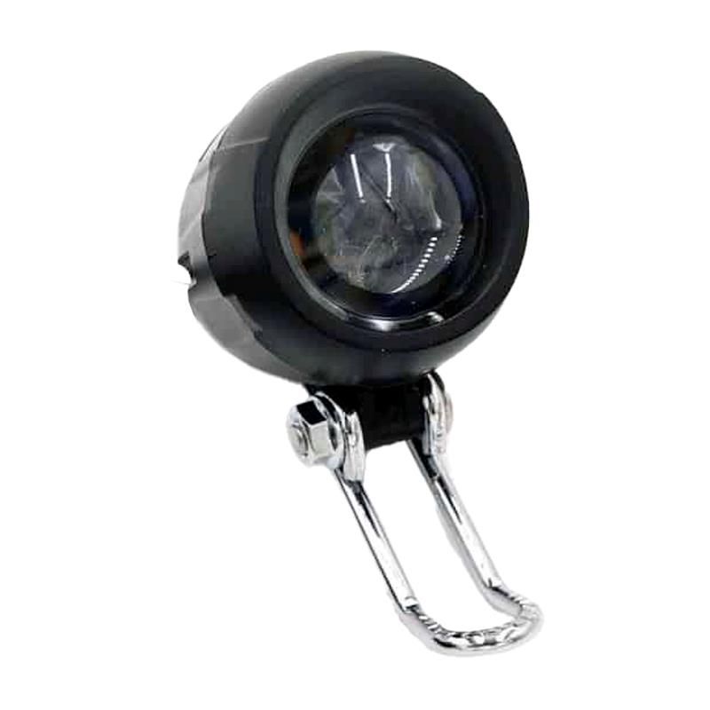 Faro LED con clacson nero 12-72V con connettore SM