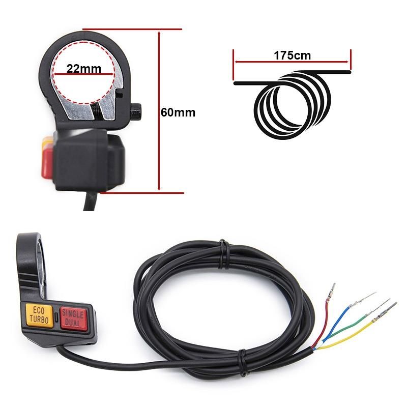 Pulsante per Eco - turbo / singolo - Dual 2F - 2M