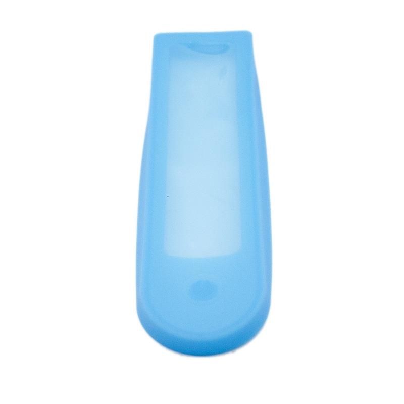 Protettore in silicone impermeabile blu per display dritto