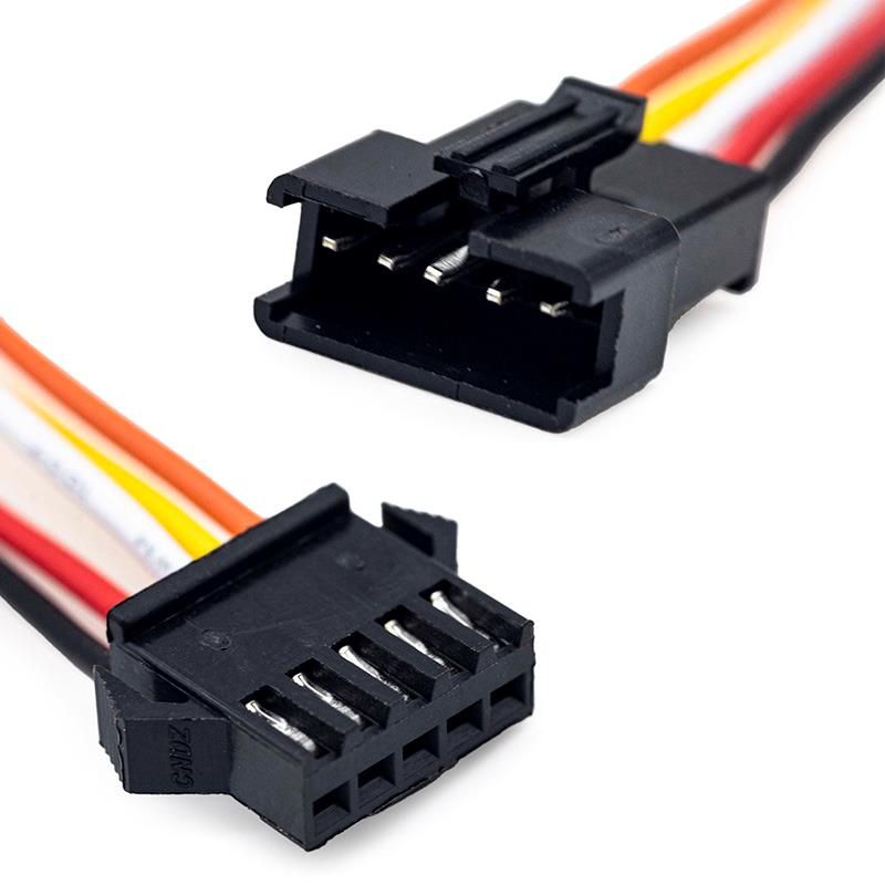Connettore SM 5 pin con cavo 22AWG - 5m / 5F