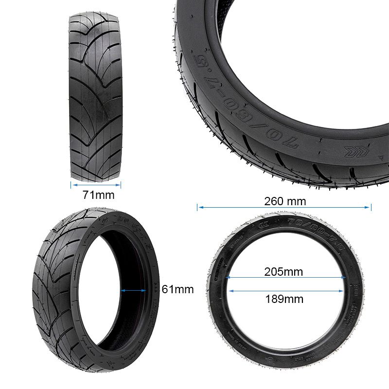 Pneumatico tubeless 70/60-7,5 EWHEEL PANTHERURBAN
