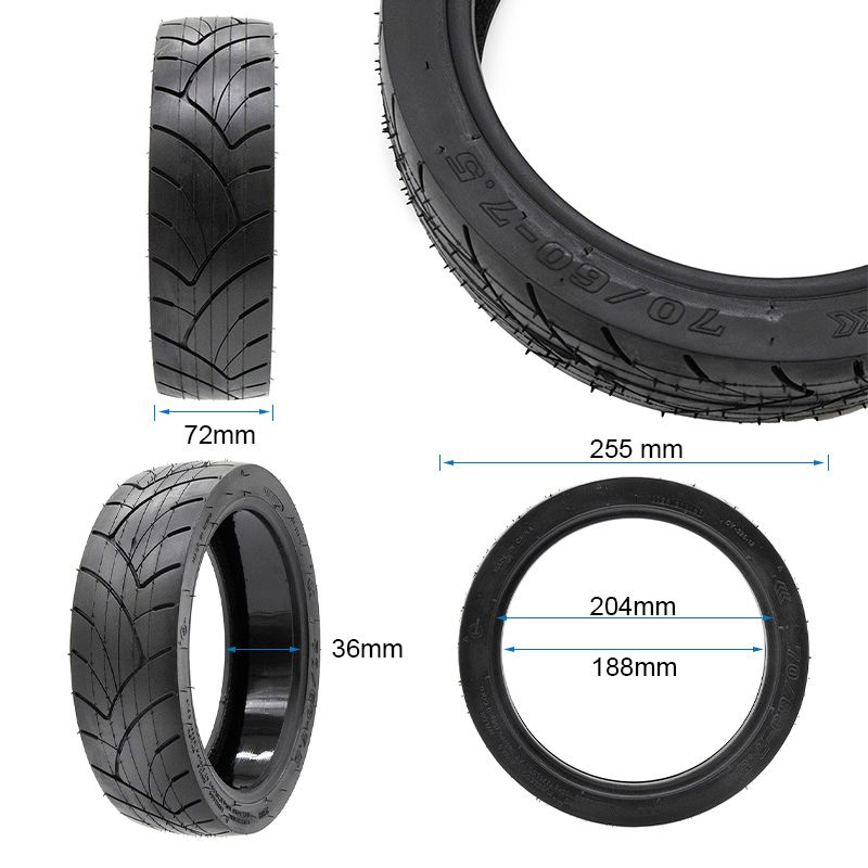 Pneumatico tubeless 70/60-7,5 EWHEEL PANTHERURBAN
