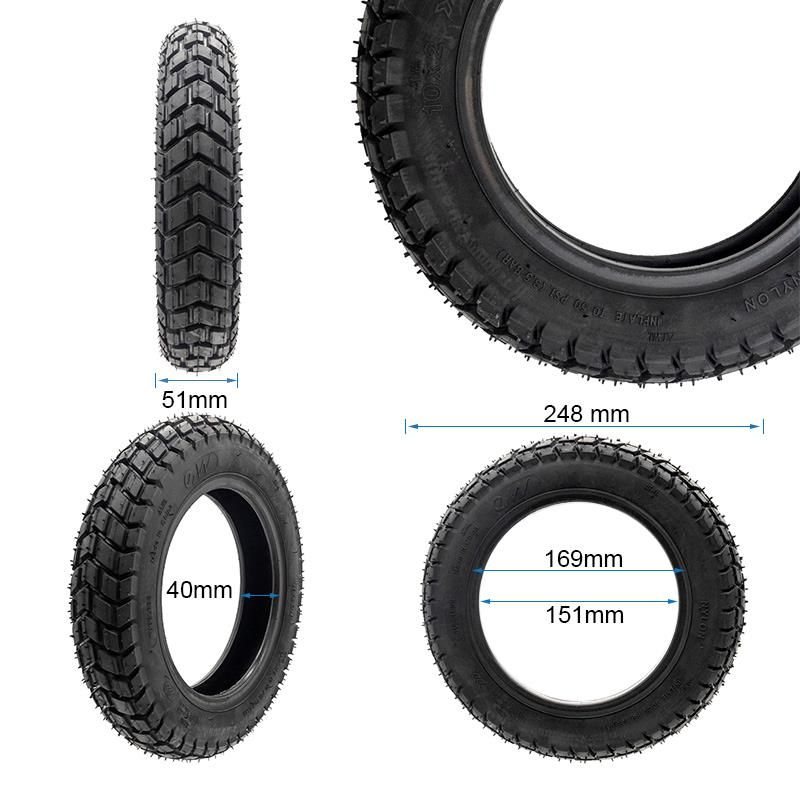Pneumatico tubeless offroad 10×2-6 [Ewheel]