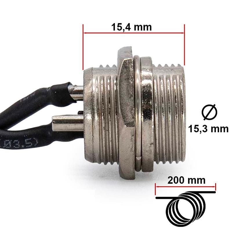 Porta di ricarica GX16 a XT30