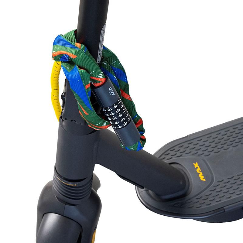 Candado de contraseña EWLK022 funda tela roja