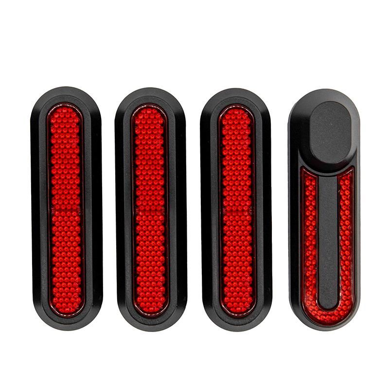 Retro nero - Catadiottro con Catadiottro rosso per Xiaomi