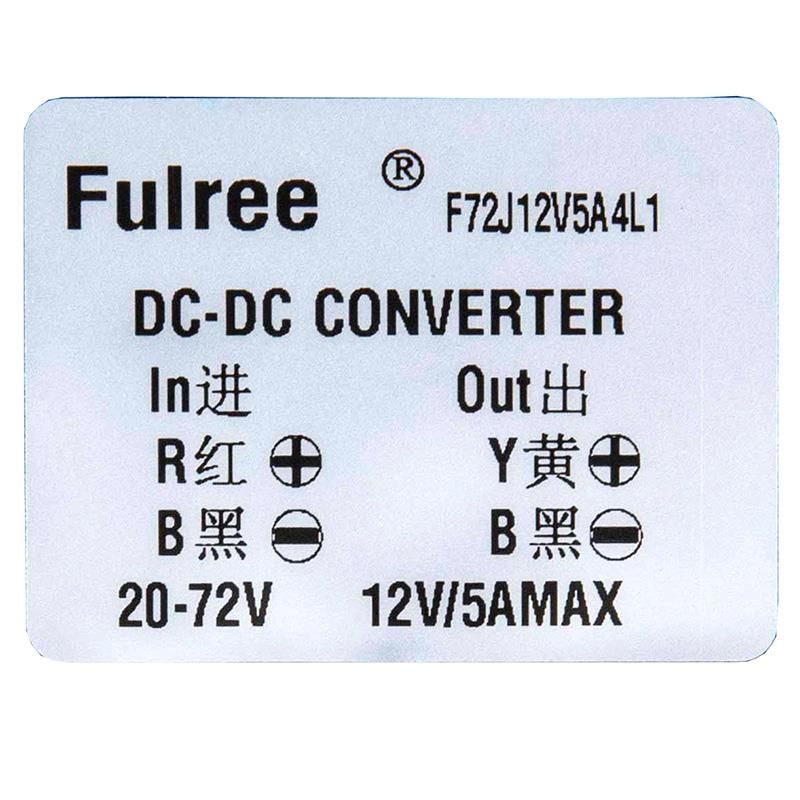 Convertitore DC 20-72V A 12V 5A [Fulree]
