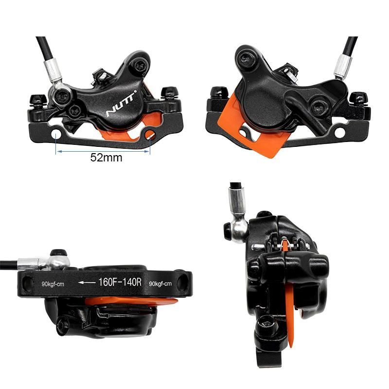 Kit freno idraulico 1 nero A5-D Anteriore [Nutt]