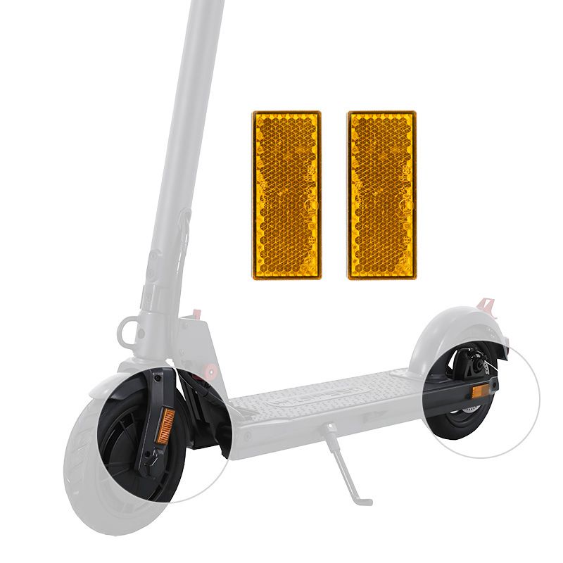 Riflettore giallo forcella originale Wispeed T855