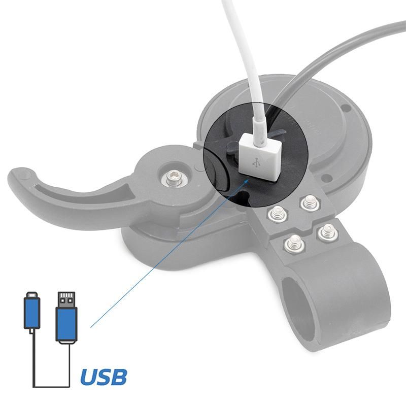 Display QS-S4 36/48V 6 pin con acceleratore a indice nuovo modello