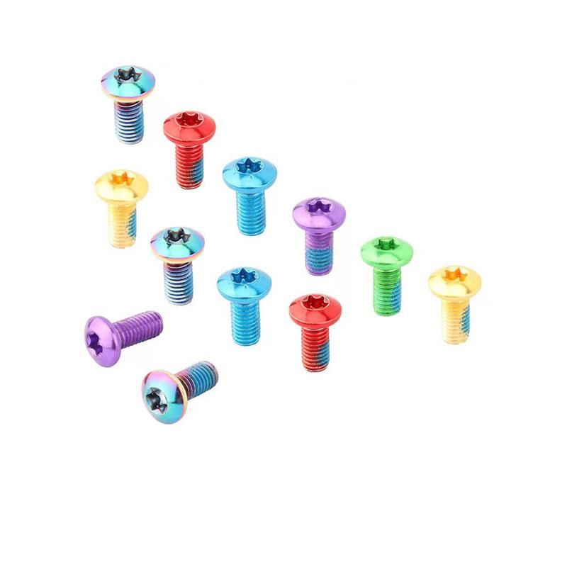 Viti multicolor M5X10 per disco freno - 12 unità